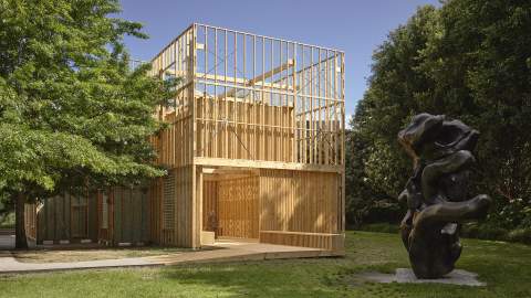 A House-Within-a-House Labyrinth Has Popped Up in Melbourne to Get Everyone Thinking About Small-Scale Architecture