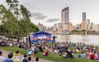 Background image for From a Festive Maze to a Free Light and Sound Experience, Here's How Brisbane's CBD Is Celebrating Christmas in 2024