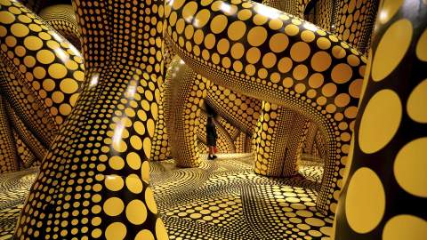 The NGV's Huge Yayoi Kusama Exhibition Will Feature Ten Immersive Installations — Which Is a World Record