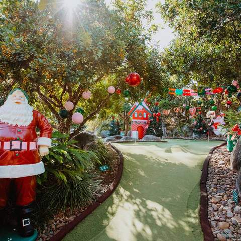 It's Time to Celebrate Christmas with Mini Golf: Victoria Park's Festive Putt Putt Is Back for 2024