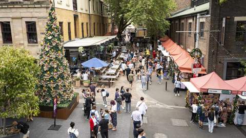 From Festive Feasts to Al Fresco Films, Here's Everything to Get You in the Holiday Spirit at The Rocks Homegrown Christmas 2024