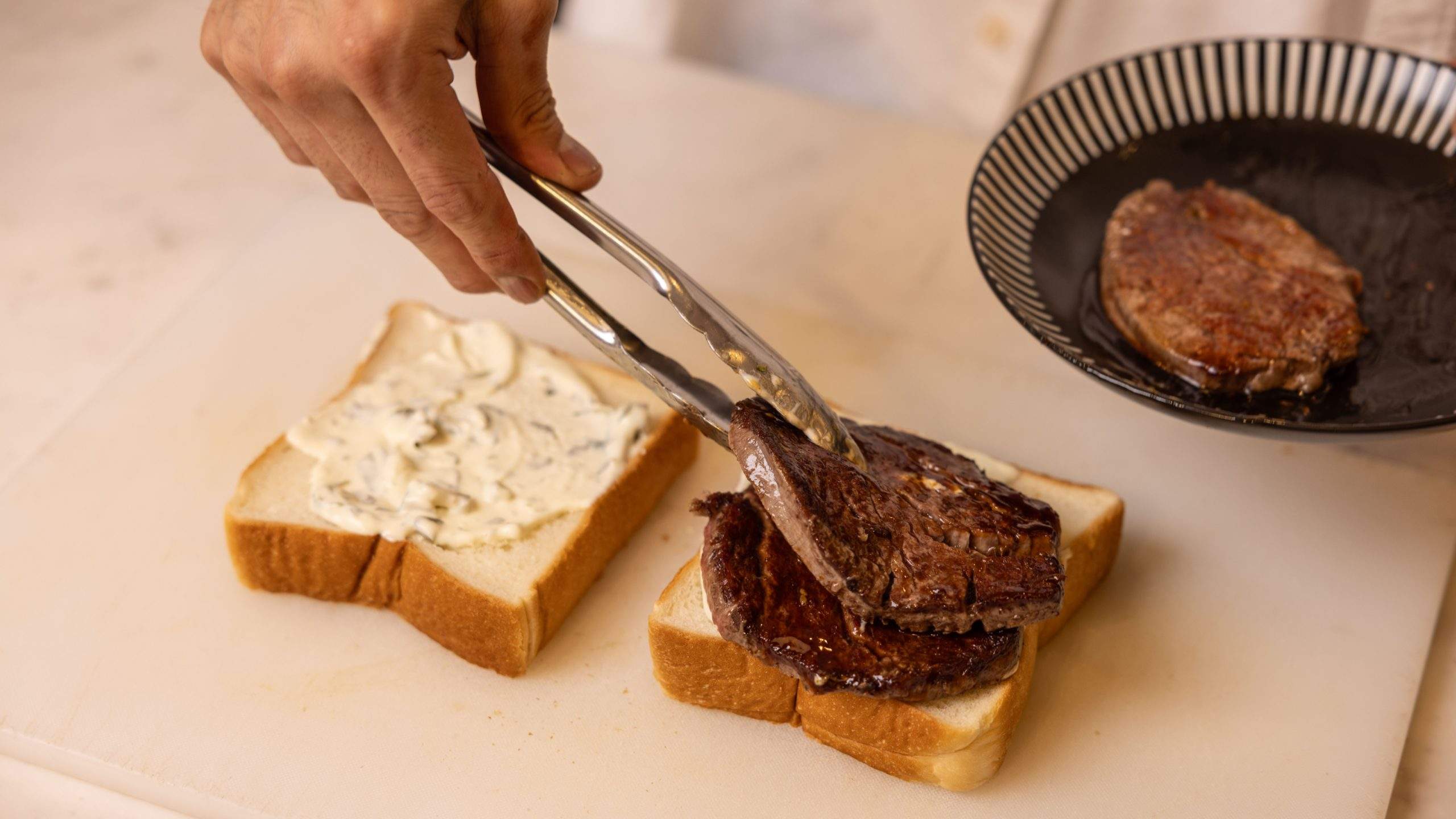 Is This Sydney's Fanciest Sandwich? Sandoitchi Has Joined Forces with Vic's Meat to Create a Decadent Wagyu Sanga and Yes, We're Drooling Too