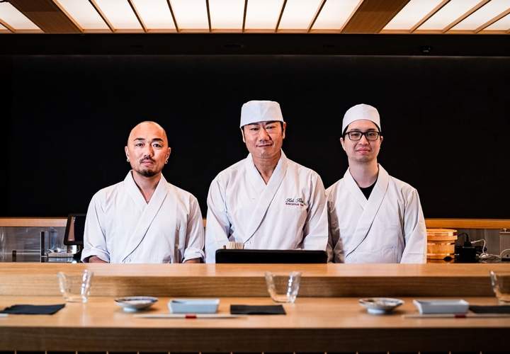 Background image for Now Open: Nobu's Former Head Sushi Chef Is Championing the Humble Handroll at His New Fine-Diner Nori Maki