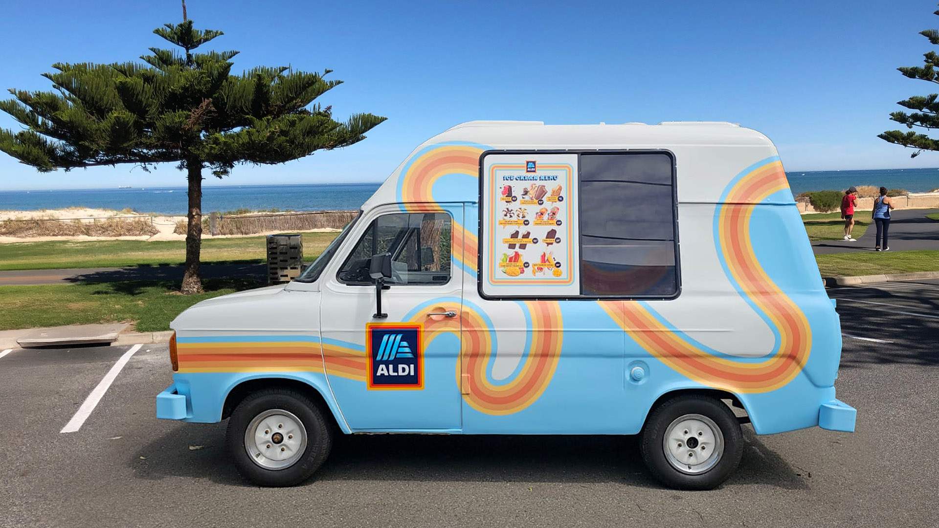 An ALDI Ice Cream Truck Is Serving Up 36-Cent Desserts at East Coast Beaches for One Day Only