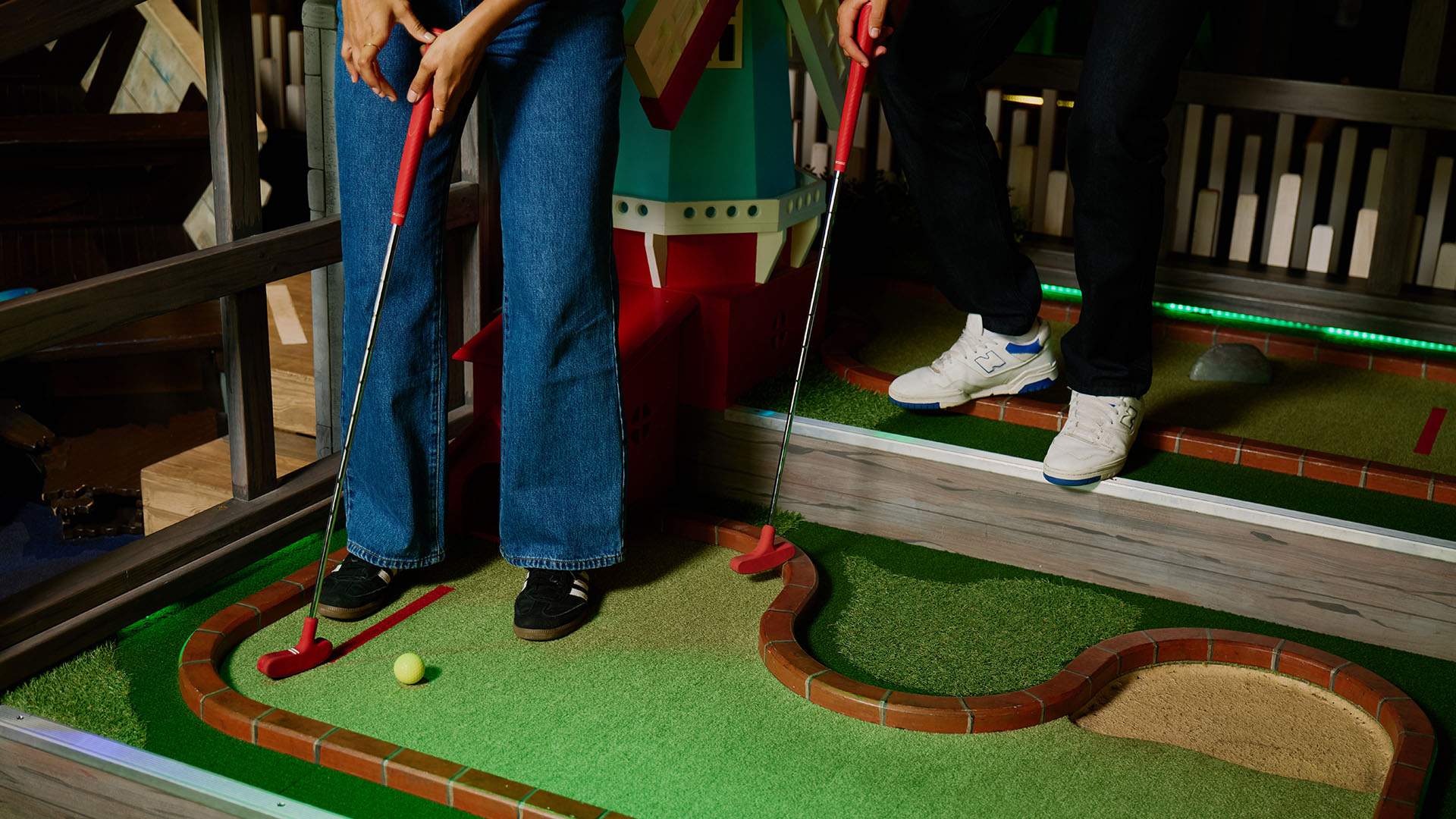 You and Your Mates You Could Tap, Tap, Tap Your Way to $20,000 in Holey Moley's Mini-Golf Tournament