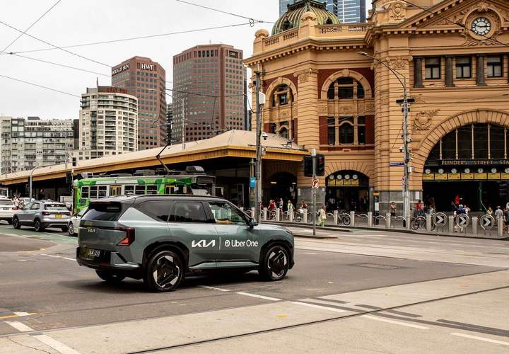 Background image for Kia and Uber Are Giving Away Free EV Rides to and From the Australian Open Throughout the Tournament