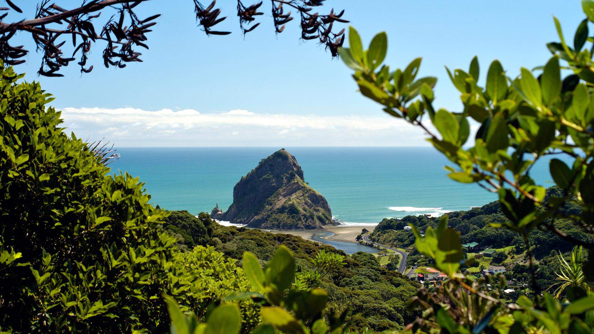 Walk the Black Sands of Piha Beach