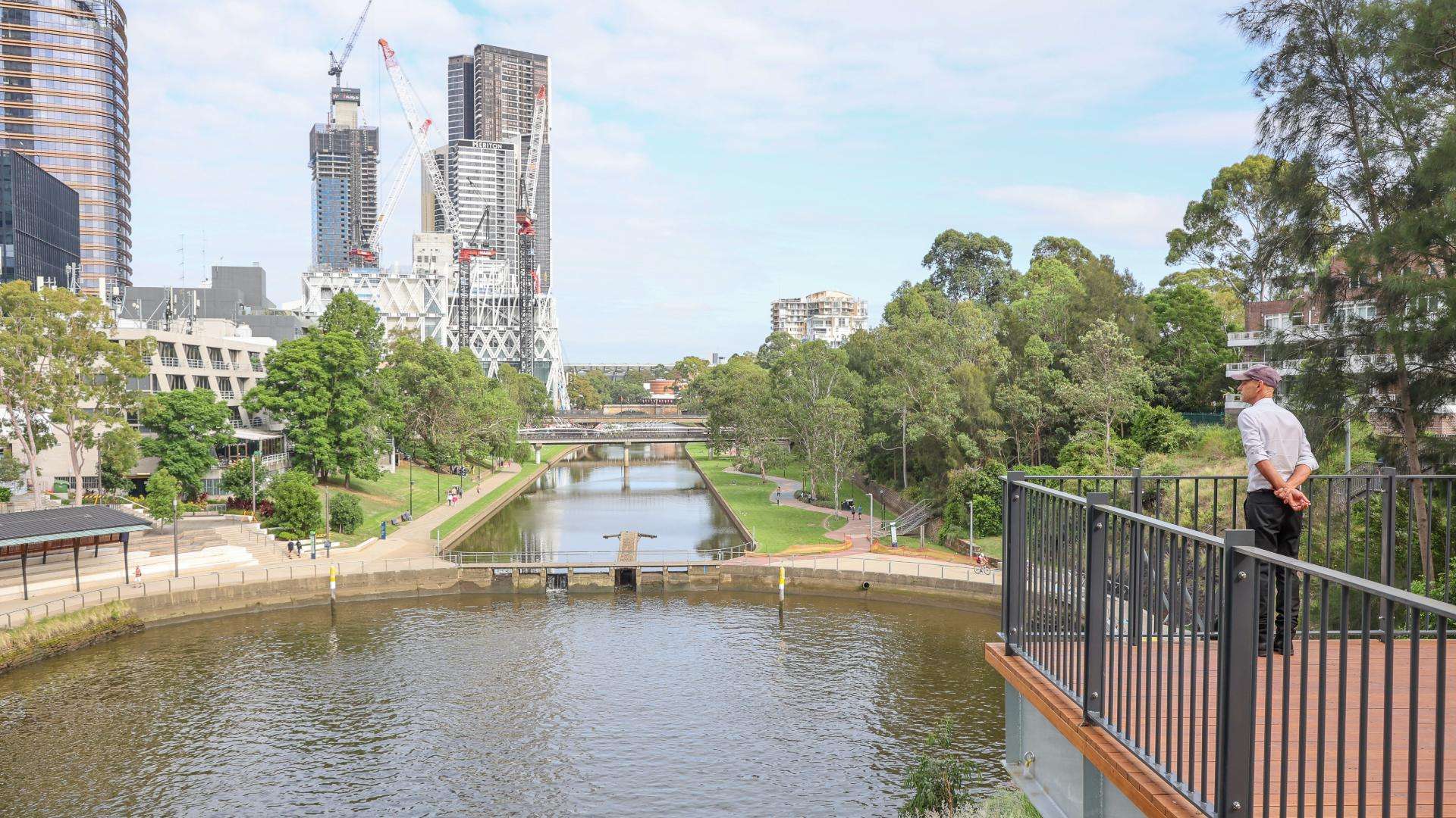 Now Open: You Can Soak Up Skyline Views From Parramatta's New $1.4-Million Dixon Park Escarpment Lookout