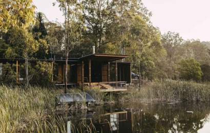 Background image for Now Open: You Can Escape the Grind at Little Valley Summerhouse, the Hunter Valley's New Off-Grid Stay