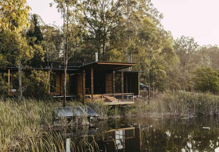 Background image for Now Open: You Can Escape the Grind at Little Valley Summerhouse, the Hunter Valley's New Off-Grid Stay