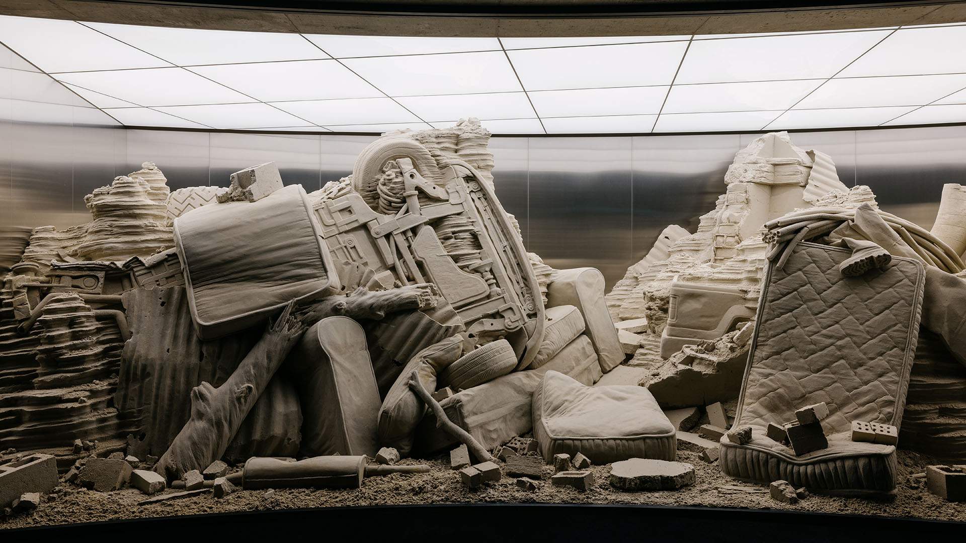 Now Open: Mona's Must-See New Sculpture Is Crafted From 80 Tonnes of Sand — and It's Designed to Erode Before Your Eyes