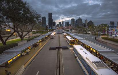 Background image for All Public Transport Services in Southeast Queensland Are Cancelled From Thursday Until Further Notice