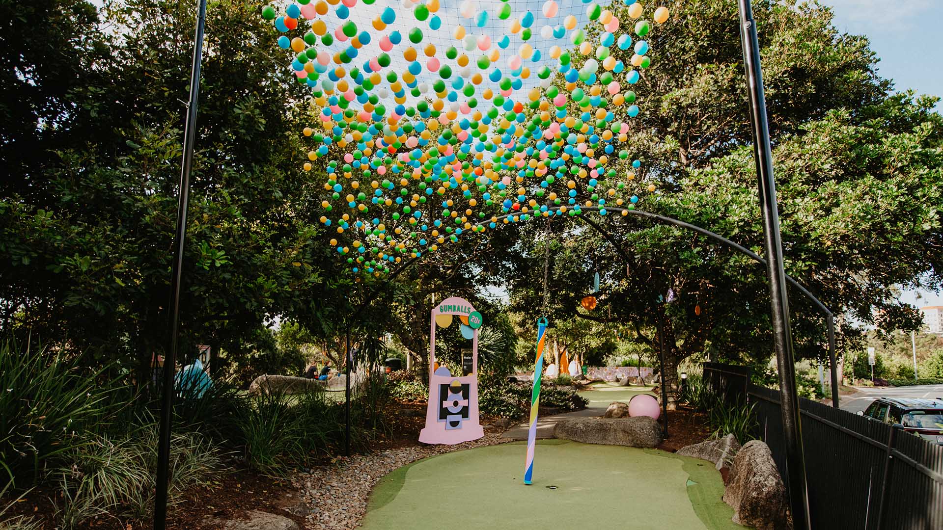 Don't Just Eat Sweets This Easter, Putt Past Them: Candy-Themed Mini Golf Is Back at Victoria Park for 2025