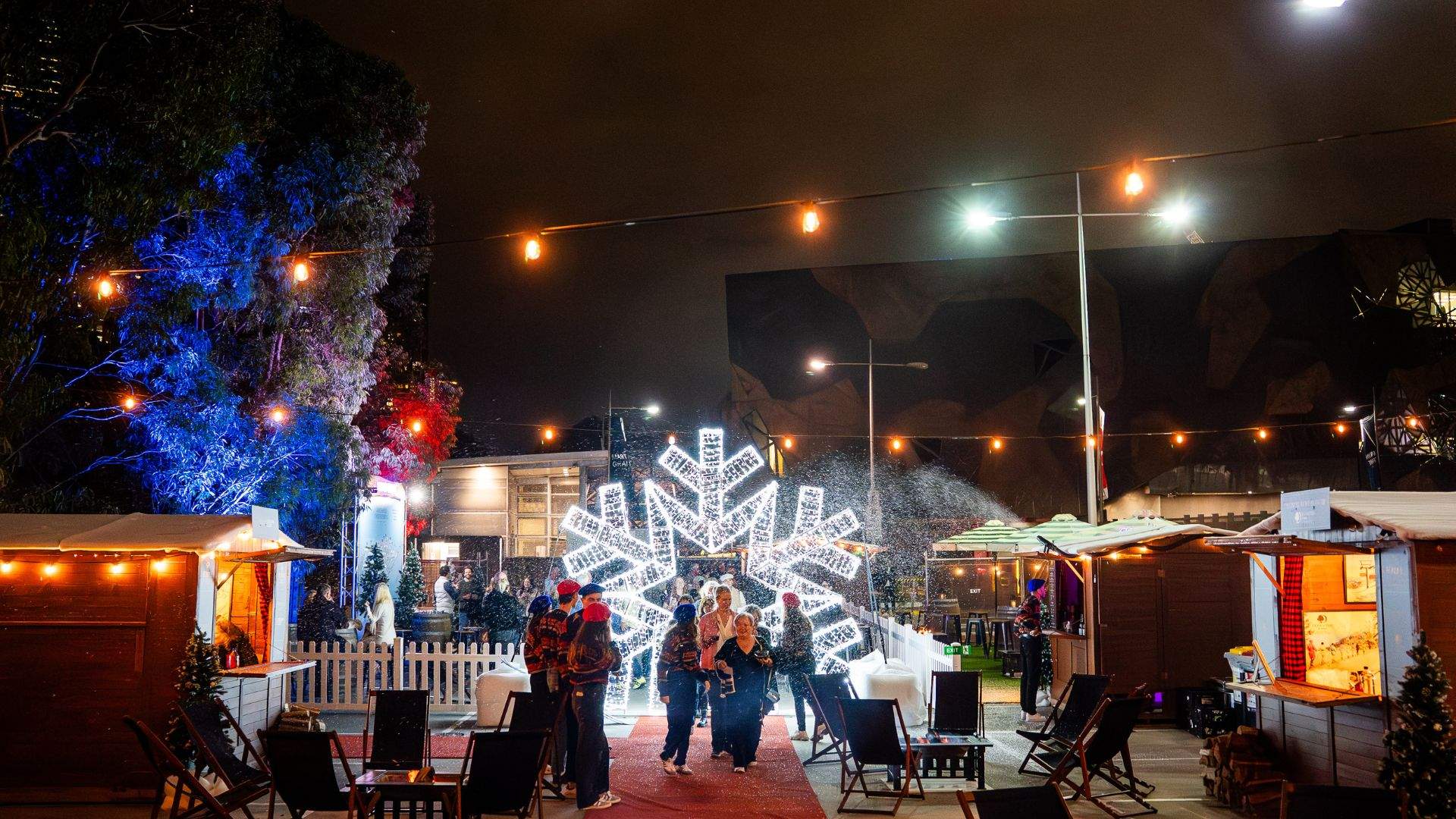 Coming Soon: Federation Square Is Transforming Into a French Alpine Village with Mountain Chalets, Fondue and Mulled Wine