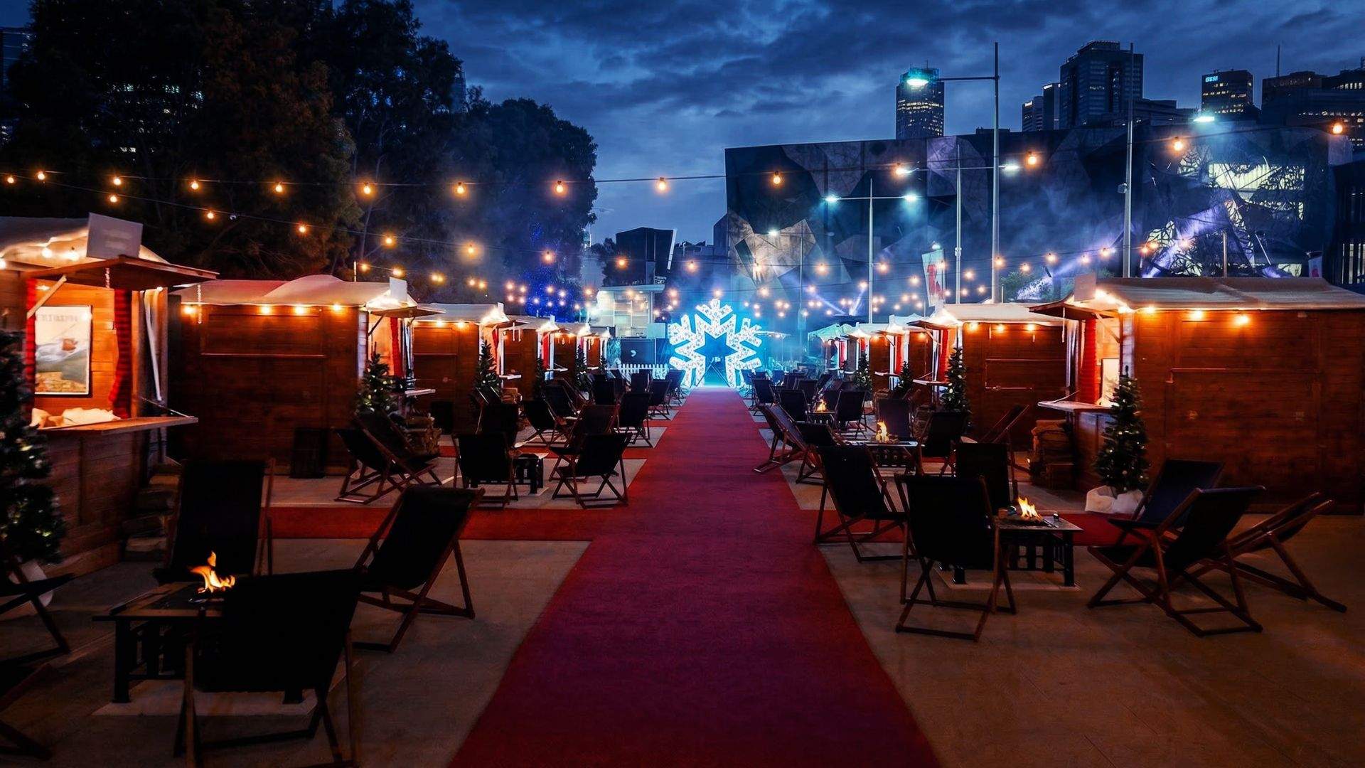 Coming Soon: Federation Square Is Transforming Into a French Alpine Village with Mountain Chalets, Fondue and Mulled Wine