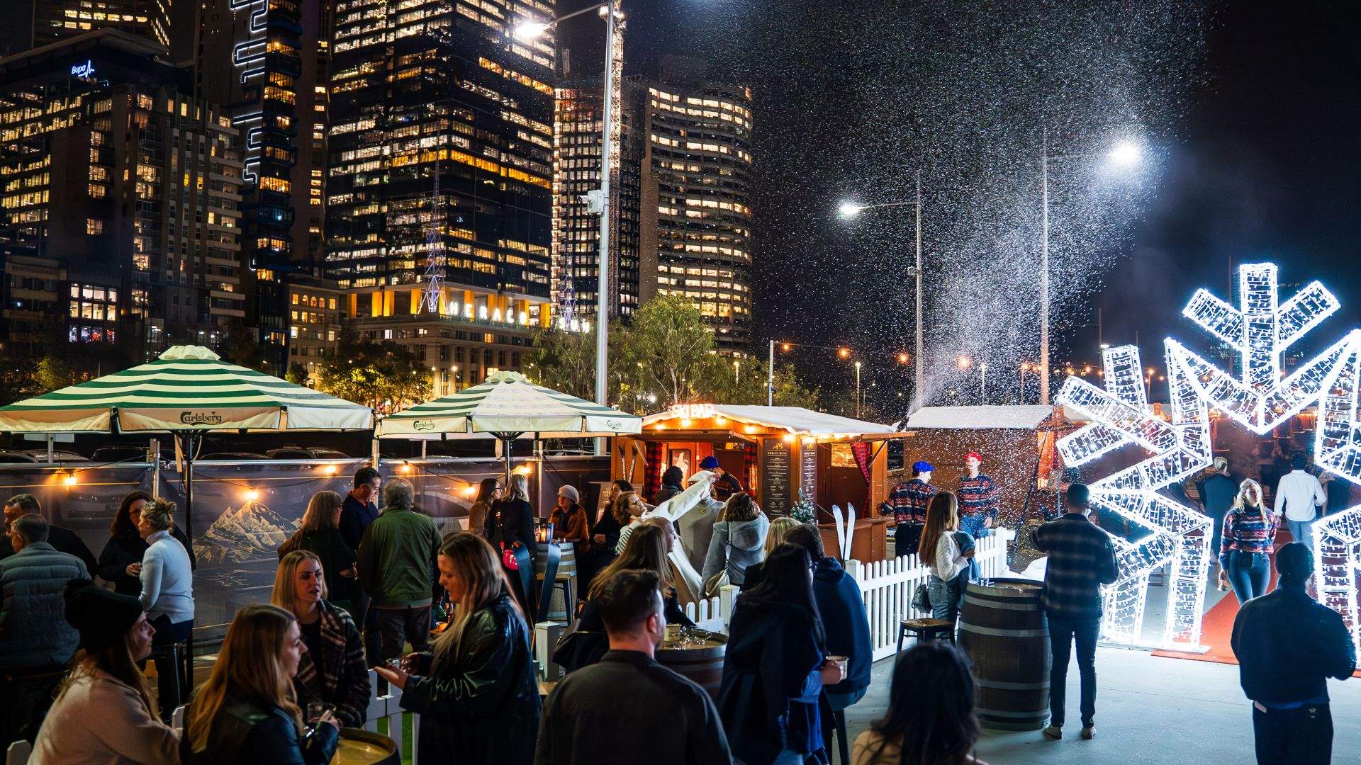 Coming Soon: Federation Square Is Transforming Into a French Alpine Village with Mountain Chalets, Fondue and Mulled Wine