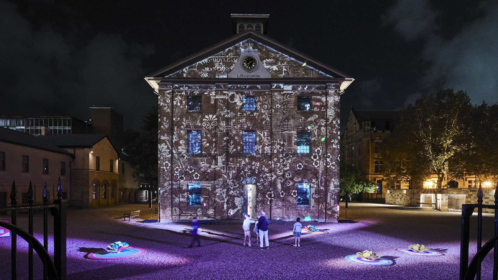 Hiromi Tango's Vibrant New Installation Has Transformed Hyde Park Barracks Into a Glowing Canvas of Light and Sound