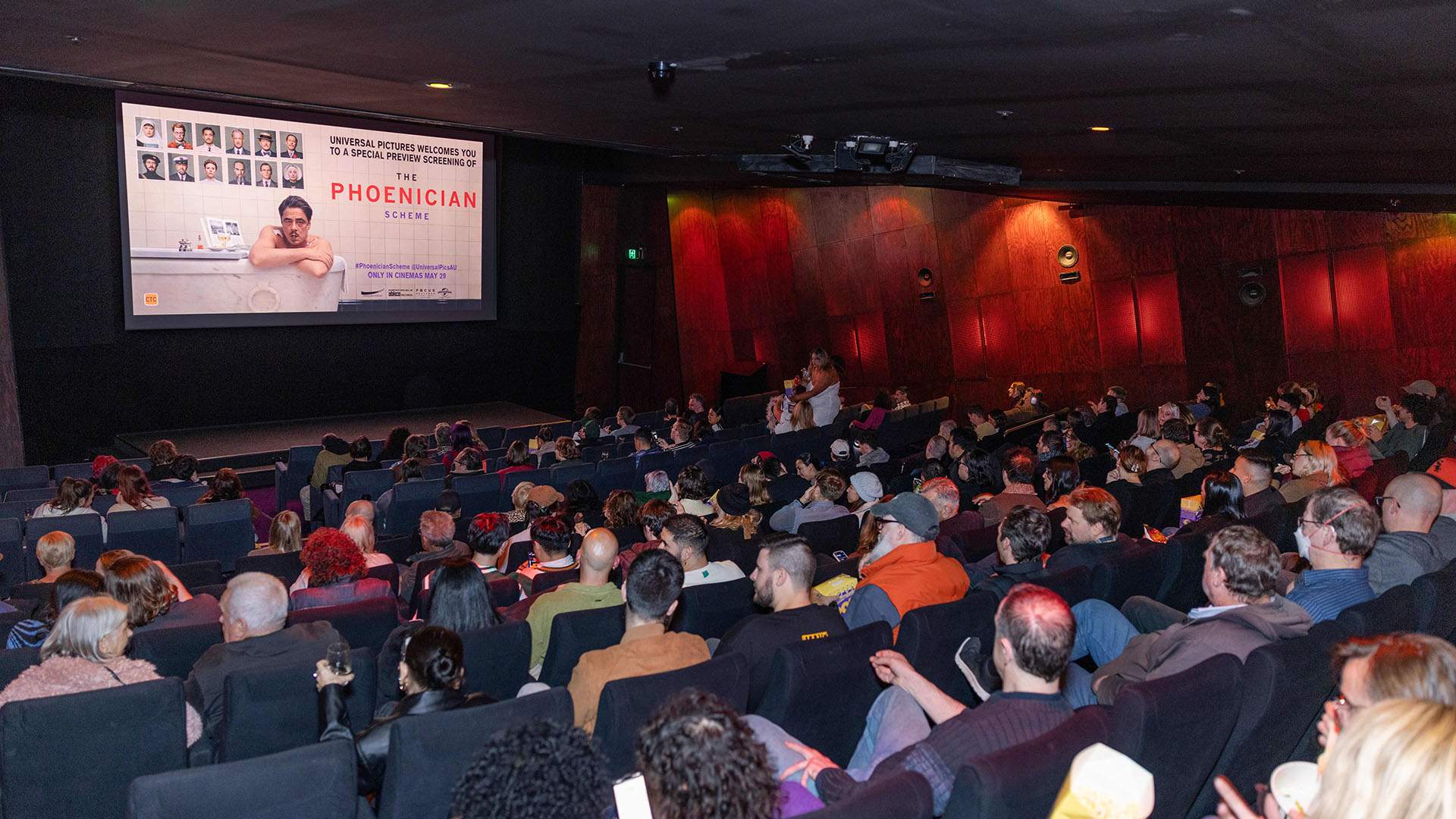 'The Phoenician Scheme' Bar Takeover at Cinema Nova