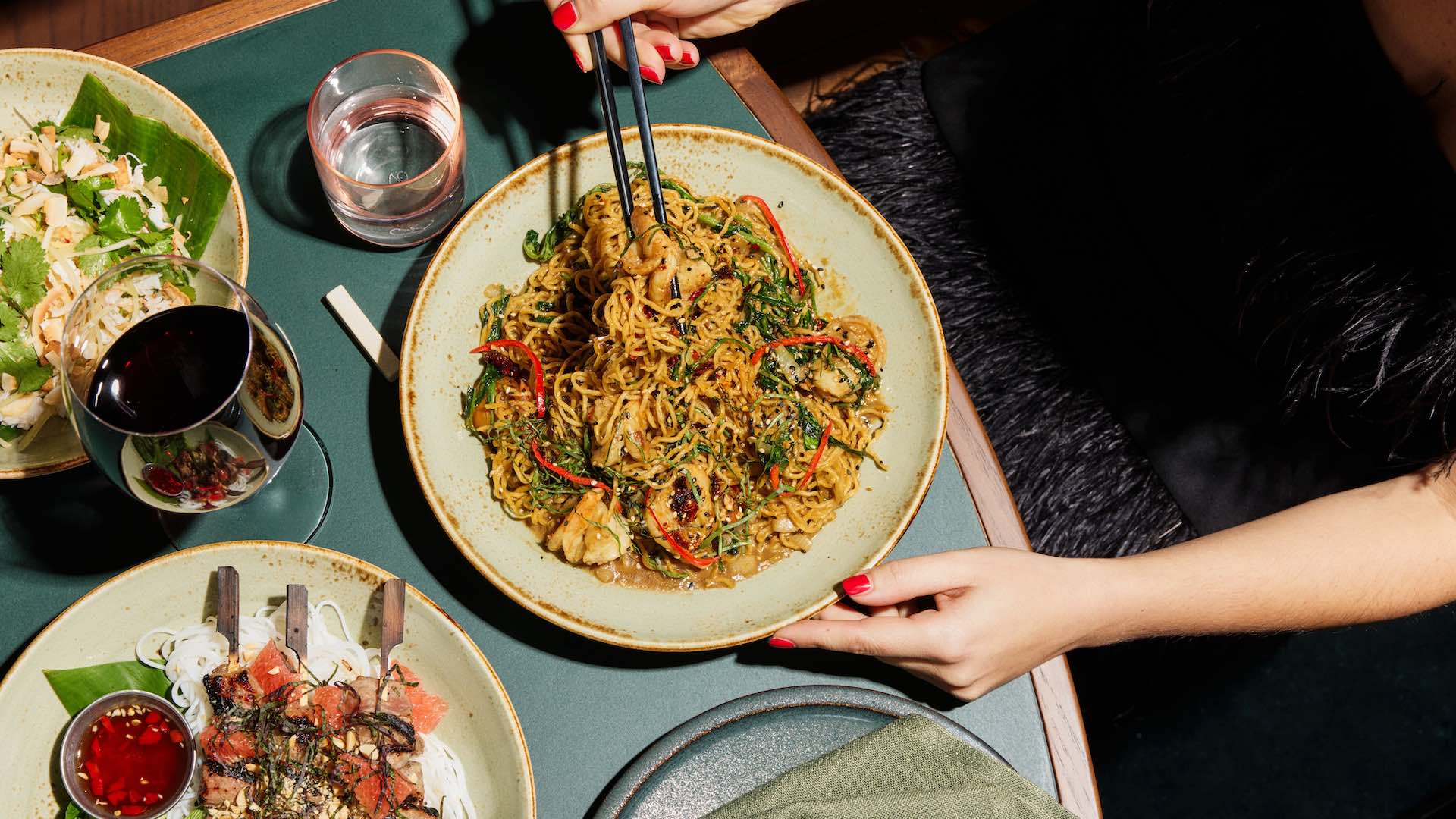 Half-Price Noodles and Rice at Delta Rue