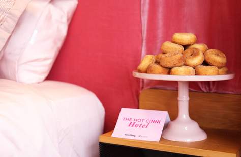 Donut King Is Teaming Up with Ovolo Hotels to Transform Suites Into Cinnamon Sugar Sanctuaries for National Doughnut Day
