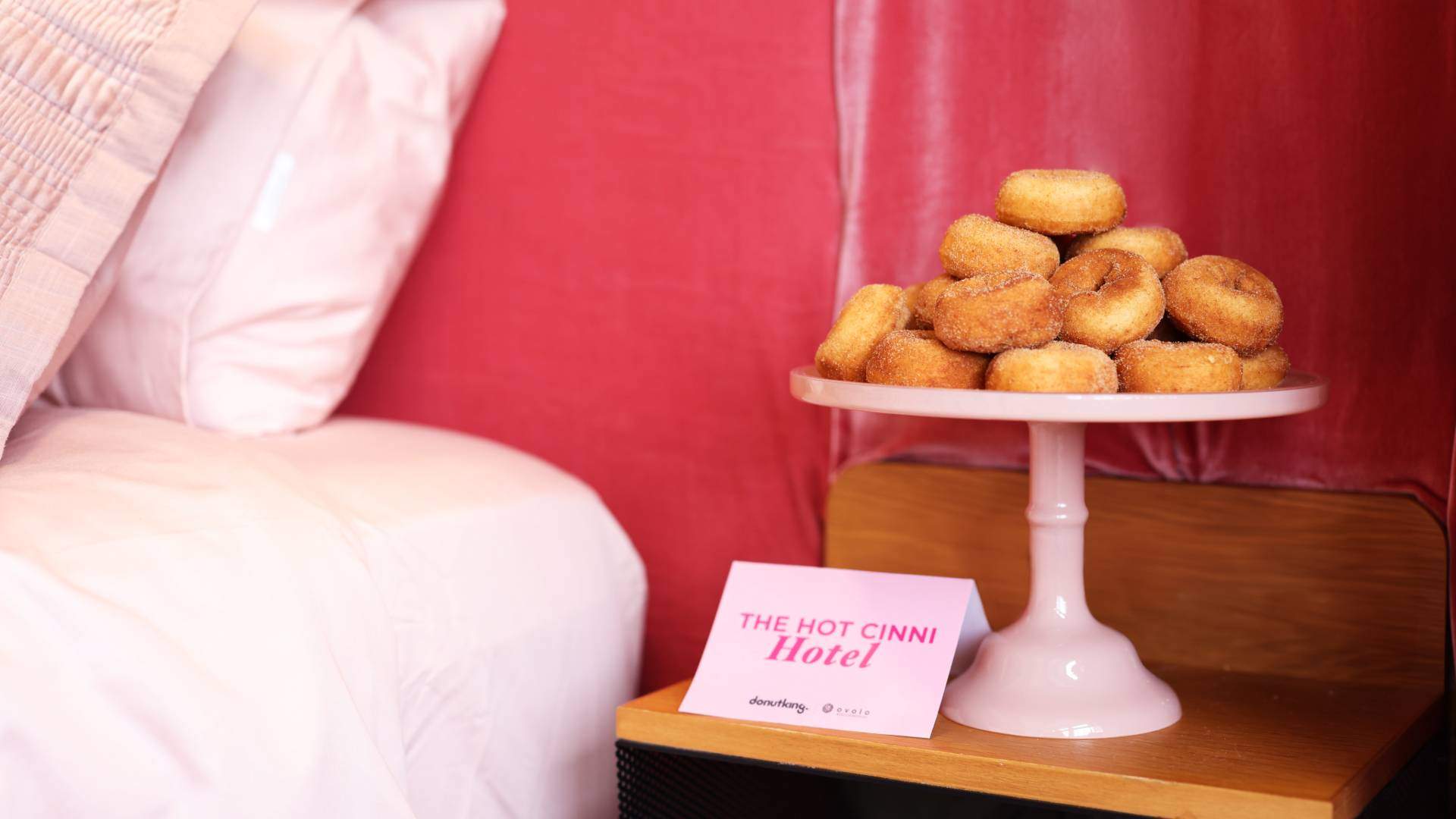 Donut King Is Teaming Up with Ovolo Hotels to Transform Suites Into Cinnamon Sugar Sanctuaries for National Doughnut Day
