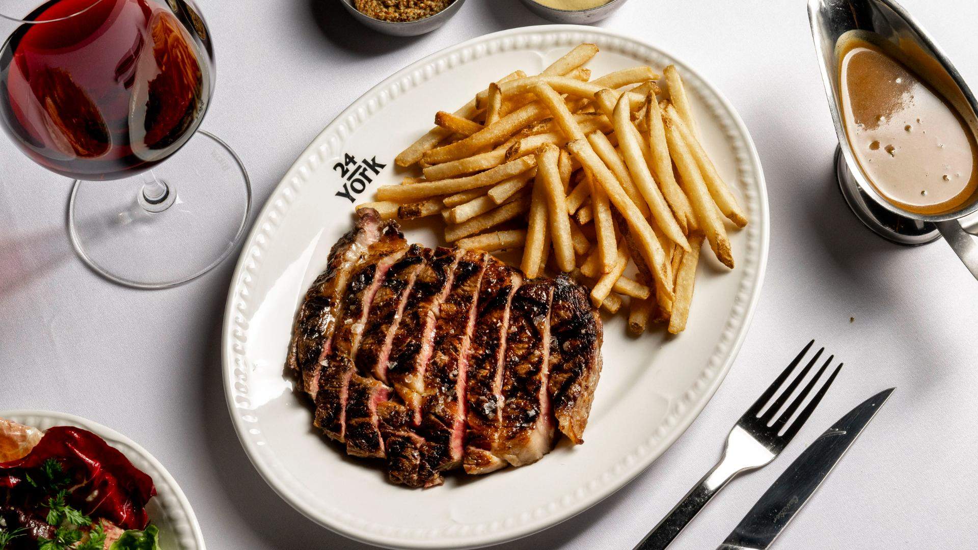 Coming Soon: 24 York Is Hunter St Hospitality's Newest Restaurant, Where Steak Frites Is the Only Main on the Menu