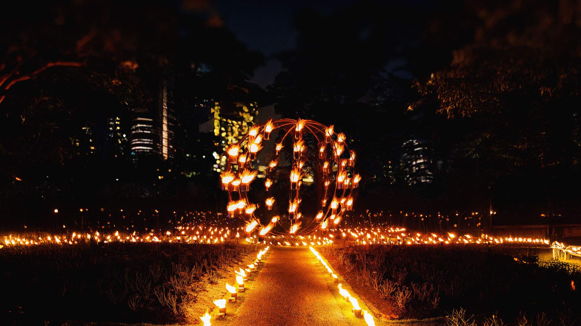 Filled with Fire Sculptures and Candlelit Installations, After-Dark Experience 'Afterglow' Is Making Its World Premiere in Brisbane