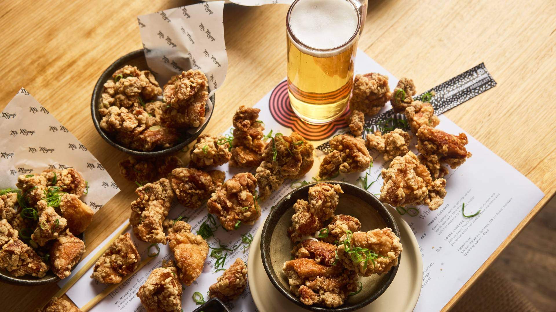 National Fried Chicken Day at Mr Miyagi