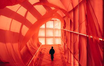 Background image for From Live Shows Inside a Breathing Pink Bubble to Cinema Mixed with Real-Time Performance, Now or Never's 2025 Program Is Jam-Packed