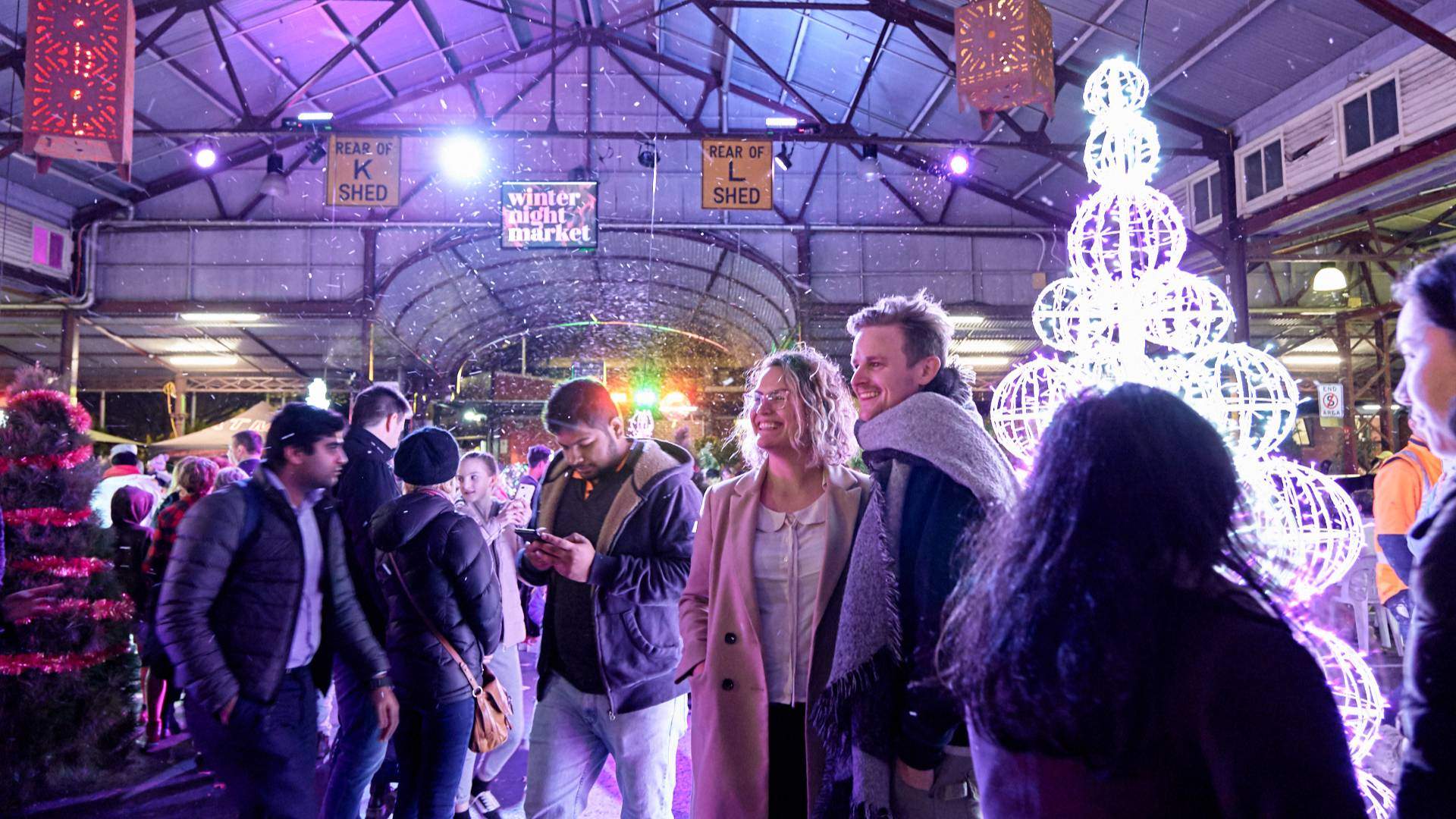 Winter Wonderland at QVM's Winter Night Market