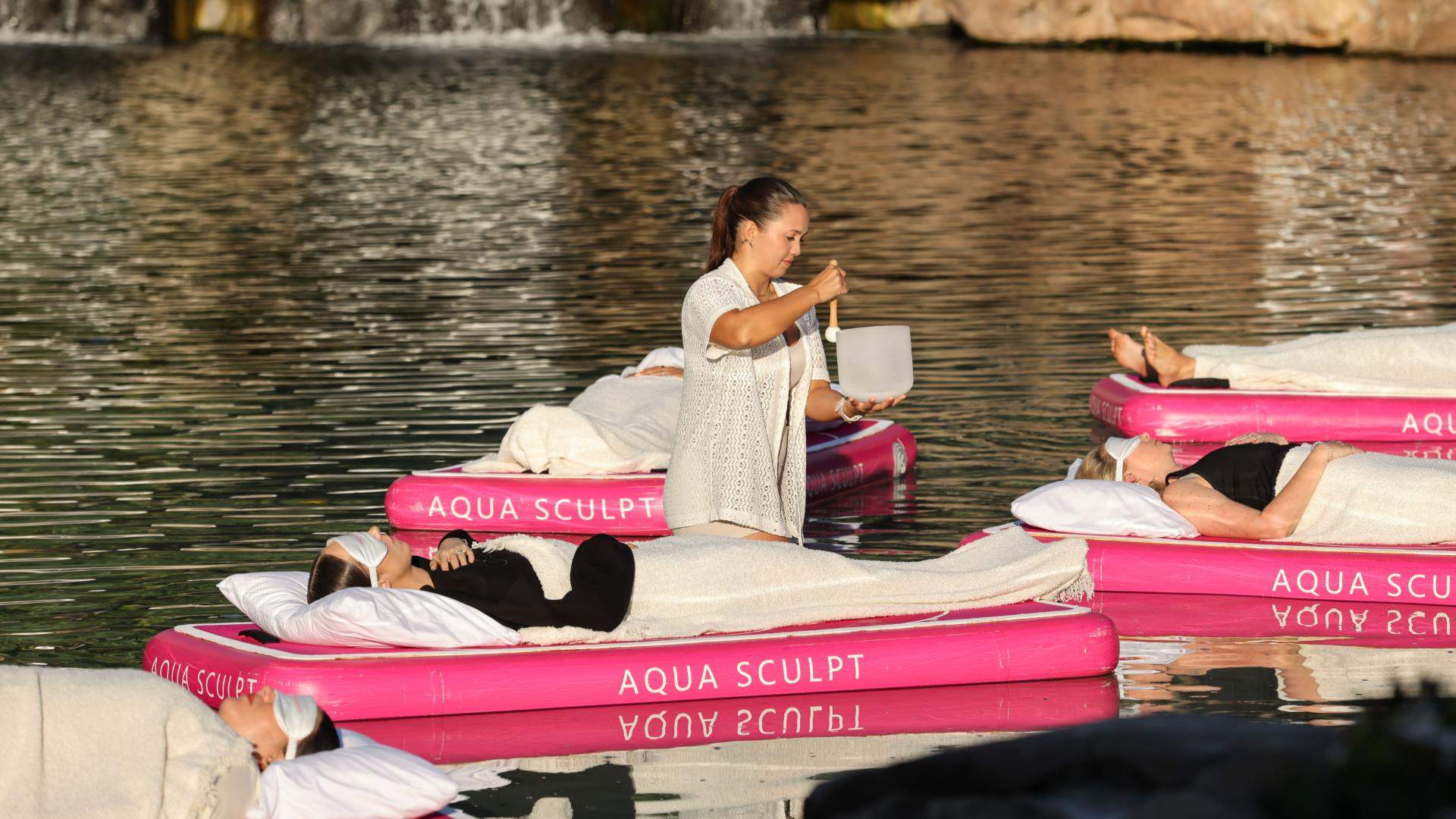 Aqua Sculpt Restorative Sound Bath at JW Marriott Gold Coast Resort & Spa