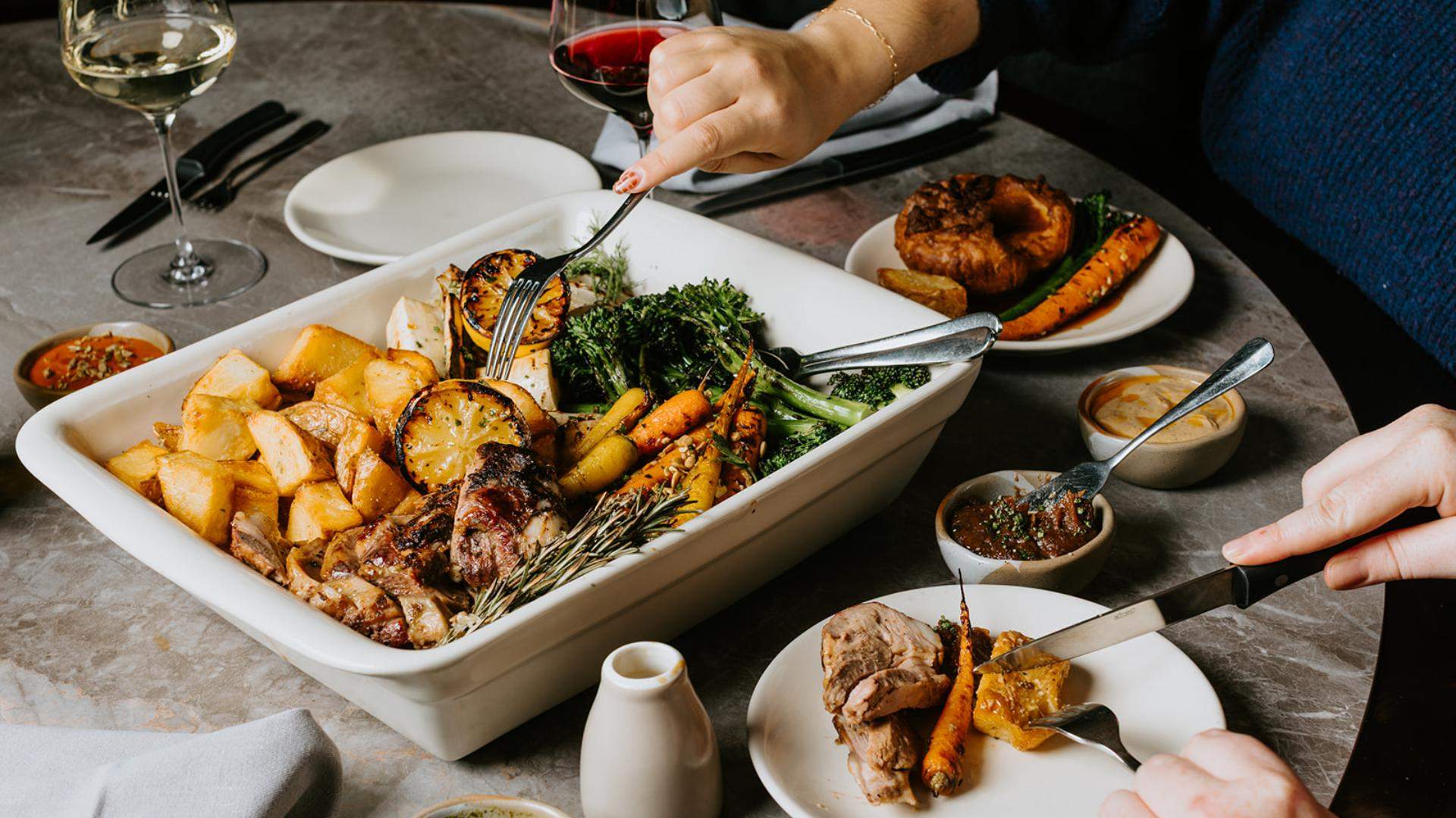 Ultimate Sunday Roast at Victoria by Farmer's Daughters