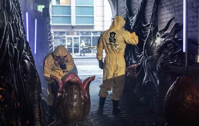 Background image for An 'Alien: Earth' Hive Quarantine Zone Complete with Ominous Eggs and Organisms Has Popped Up in Australia