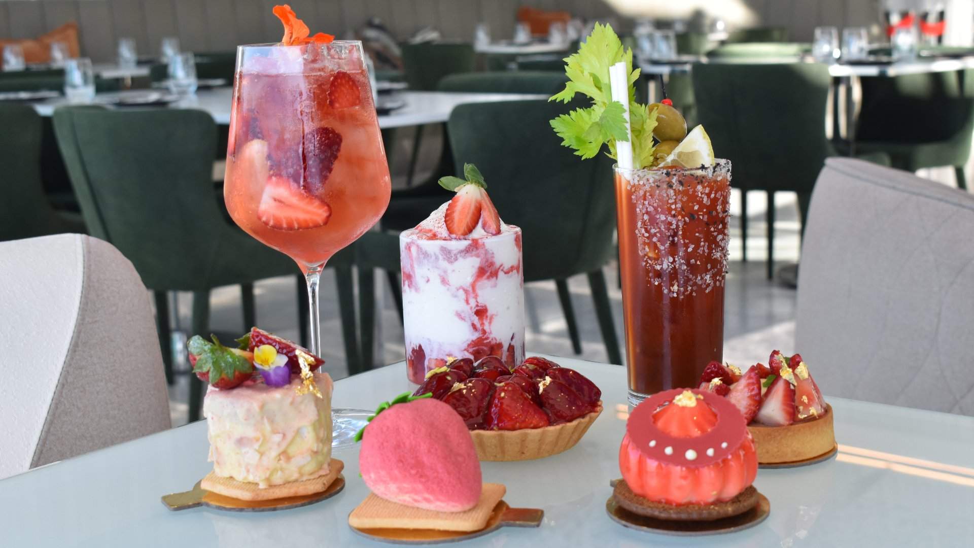 Strawberry Showtime at Emporium Hotel South Bank