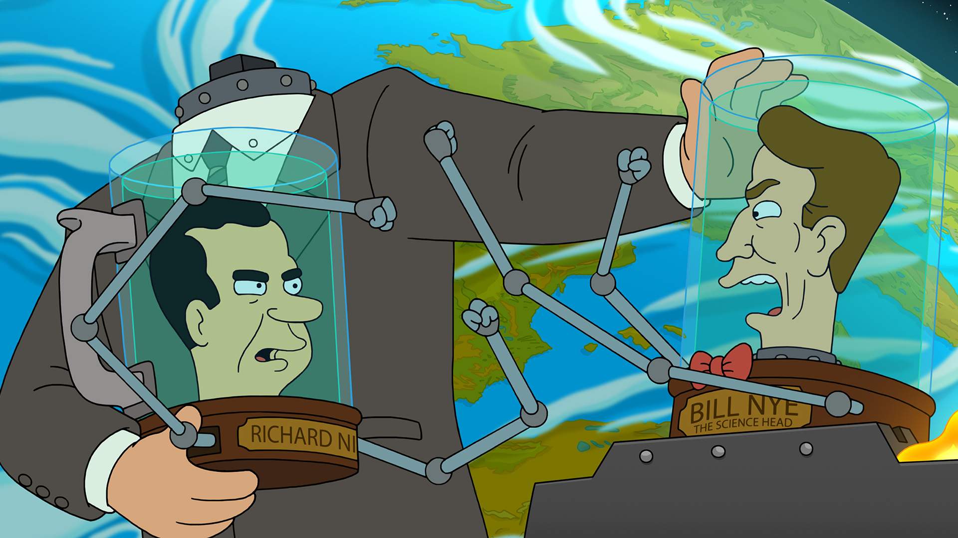The Trailer for 'Futurama' Season 13 Delivers the Giant Bender-Versus-Kaiju Battle of Your Dreams