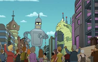 Background image for The Trailer for 'Futurama' Season 13 Delivers the Giant Bender-Versus-Kaiju Battle of Your Dreams