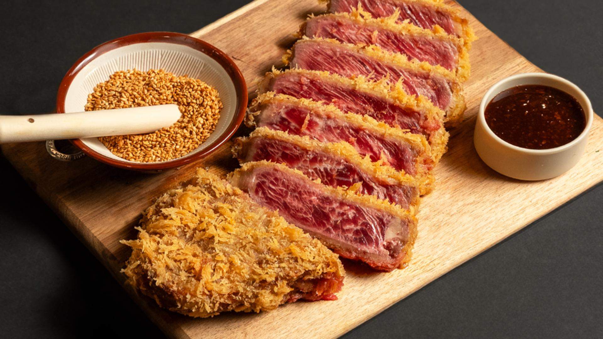 Gyuniku's All-You-Can-Eat Buffet Just Got Better, with Panko Crumbed Gyukatsu Added to Its Crowd-Pleasing Menu