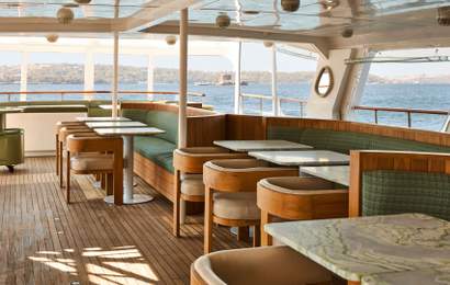 Background image for Coming Soon: Solaré Is Bringing a Superyacht Restaurant, Cocktail Bar and Beach Club to Sydney Harbour This October