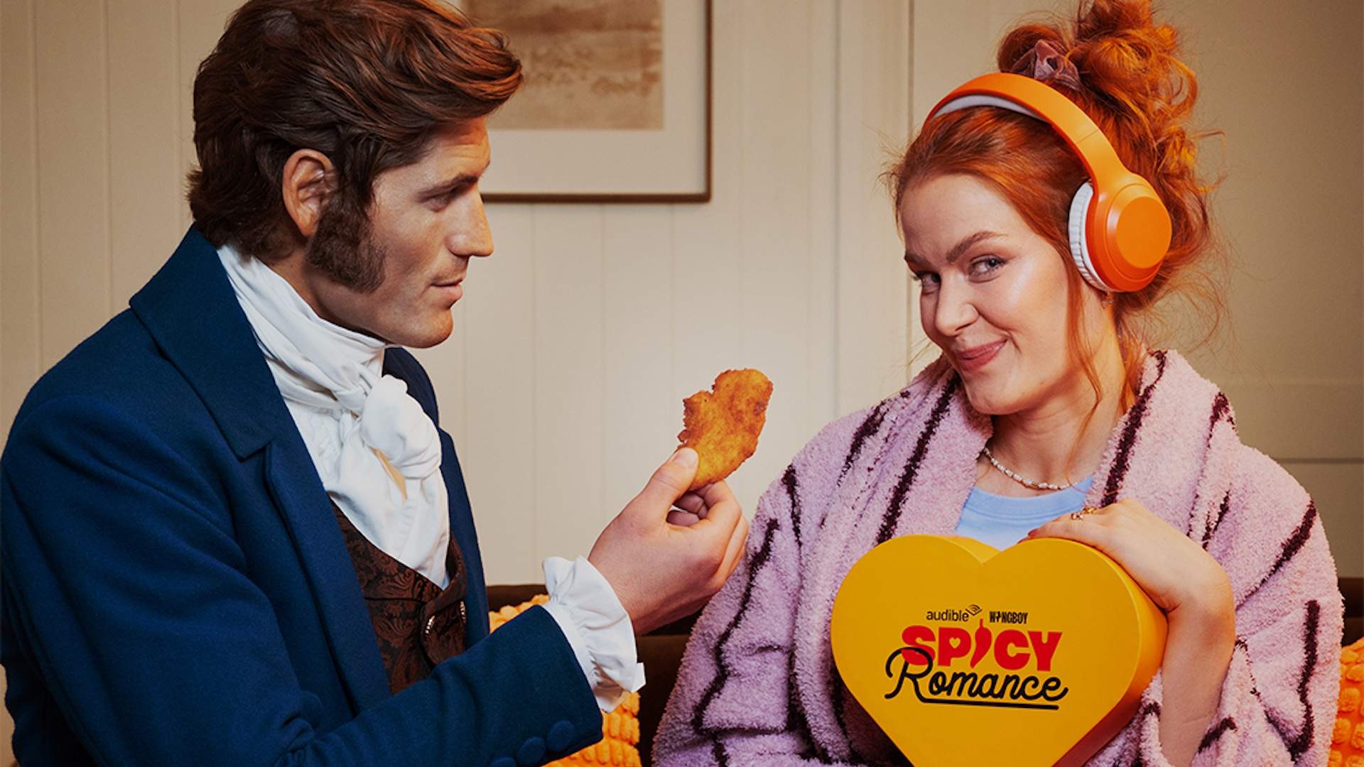 Audible x Wingboy: Spicy Romance Menu