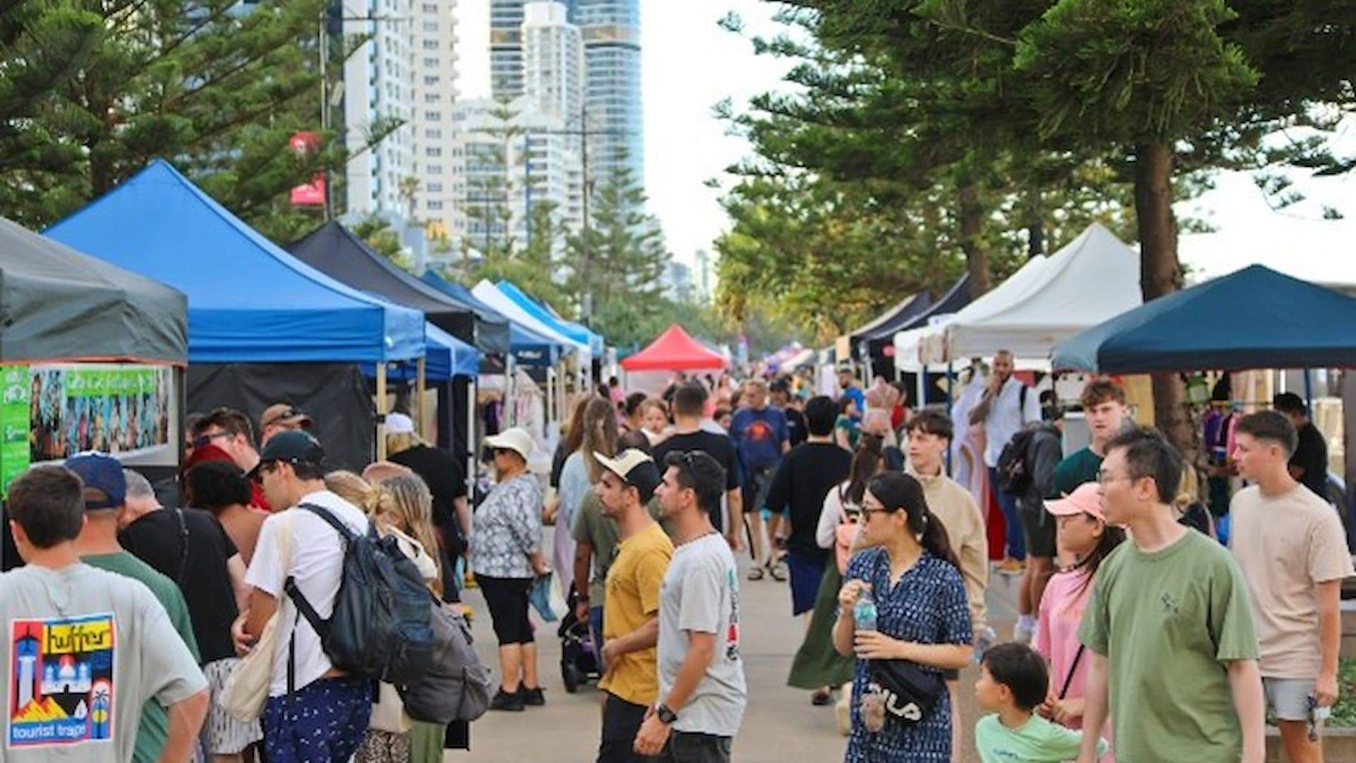 Surfers Paradise Beachfront Markets 30th Birthday