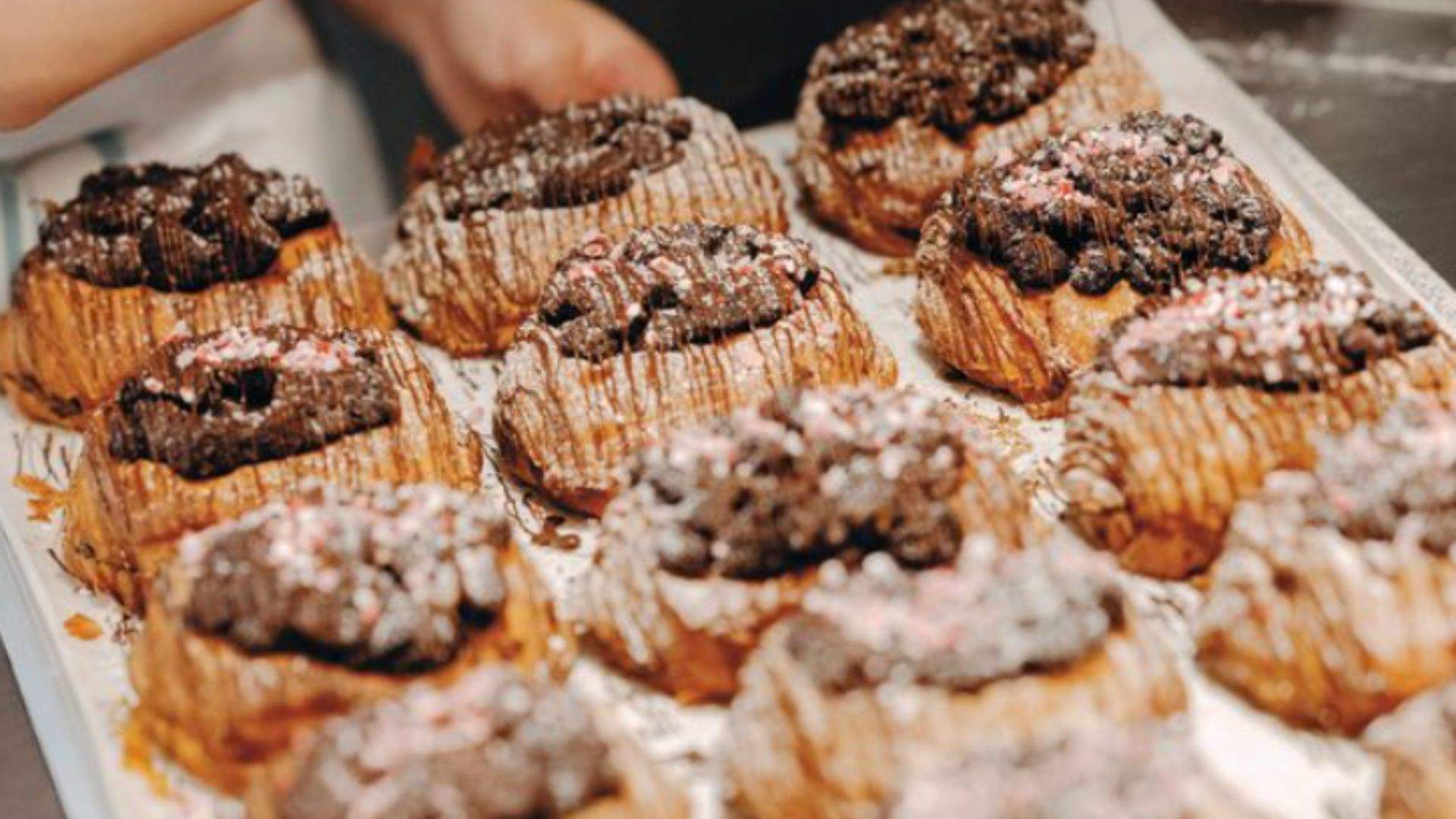 Pastries at Lune Croissanterie.