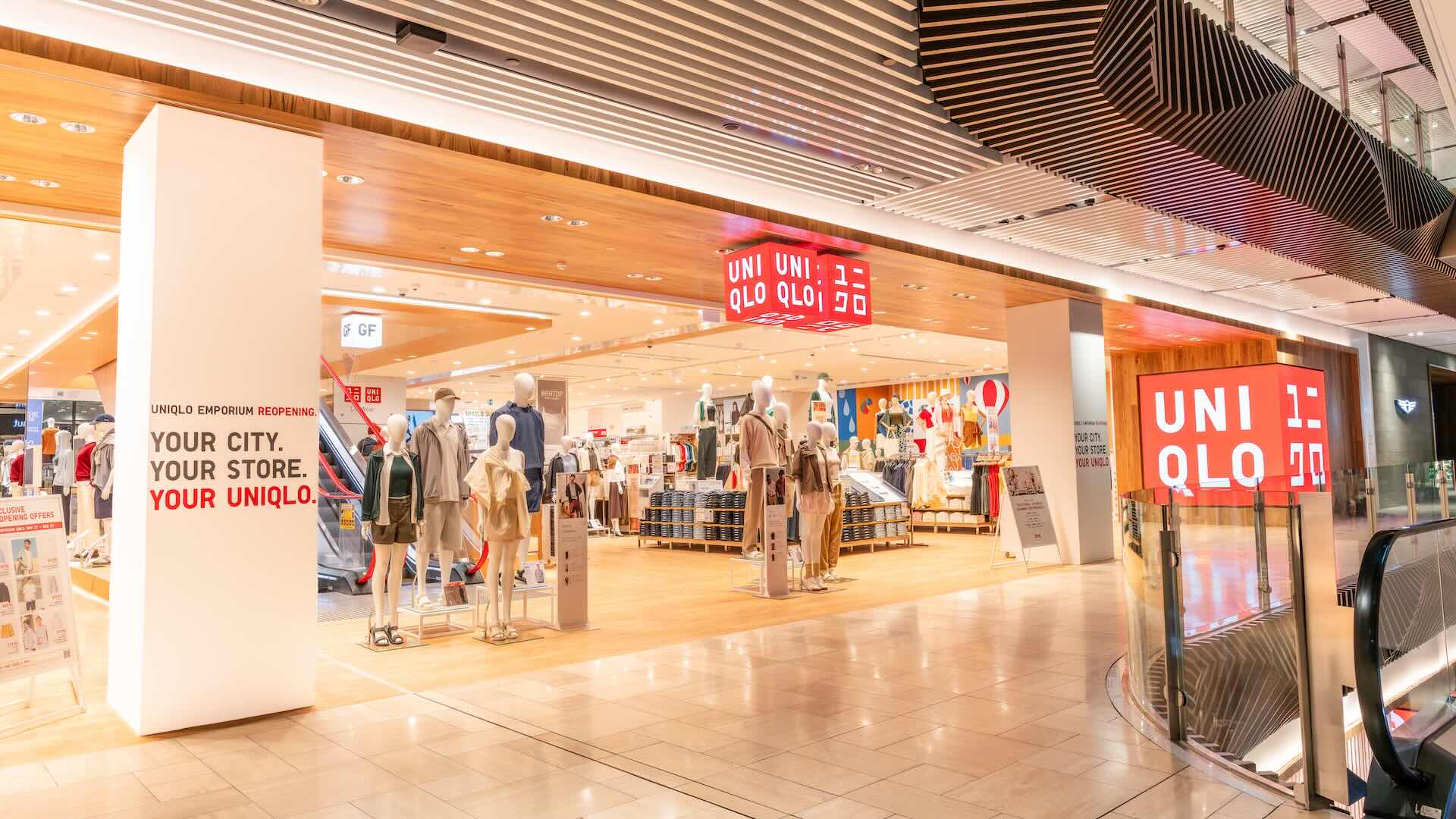 UNIQLO's Original Australian Flagship Has Reopened With Customisable Products and Double the Floor Space