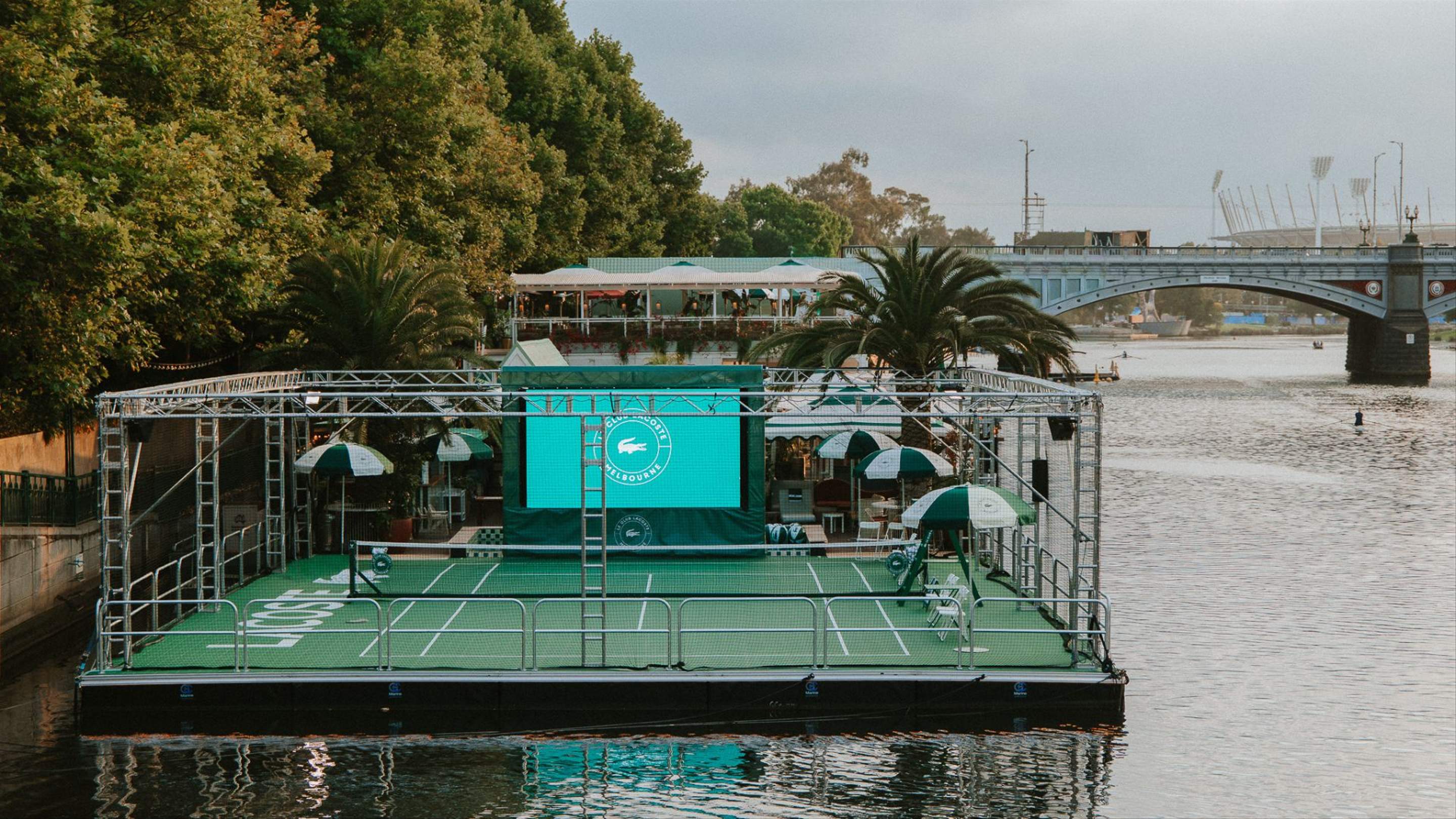 AFLOAT is Getting a Floating Tennis Court this January