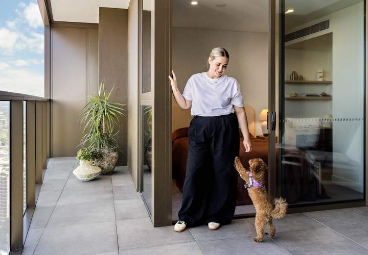 Background image for HOME Parramatta Is Inviting Prospective Residents and Tenants to Bring Their Dogs on Inspections of This Pet-Friendly Property