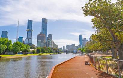 Background image for This Just In: The Yarra River's New 450-Metre Path Brimming with Native Greenery Is Here — Just in Time for Summer