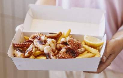 Background image for Fish and Chips to Take Down to the Water on a Warm Evening