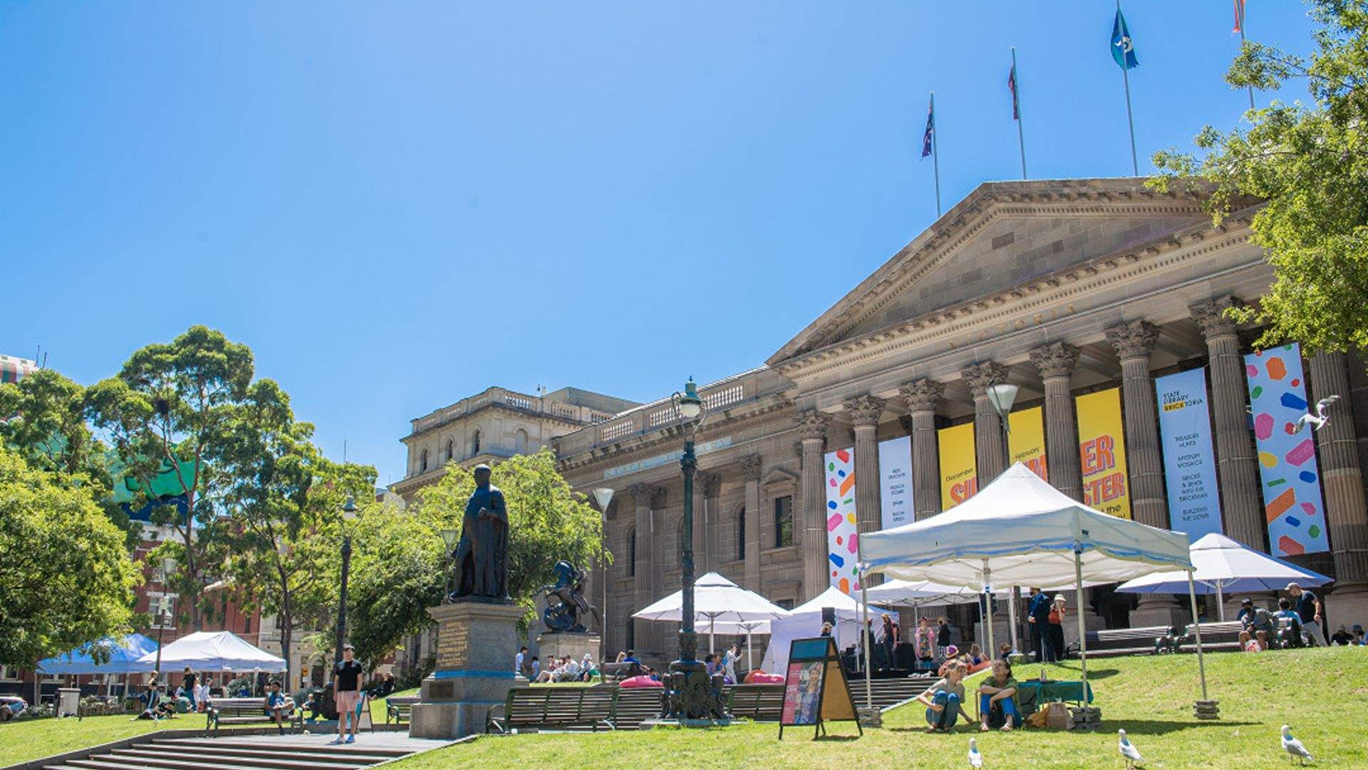 Library on the Lawn: Kids Festival at State Library Victoria