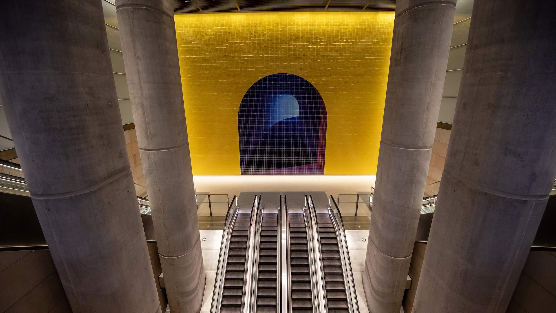 Sydney Metro's Gadigal Station Has Been Named the World's Most Beautiful Train Station Interior