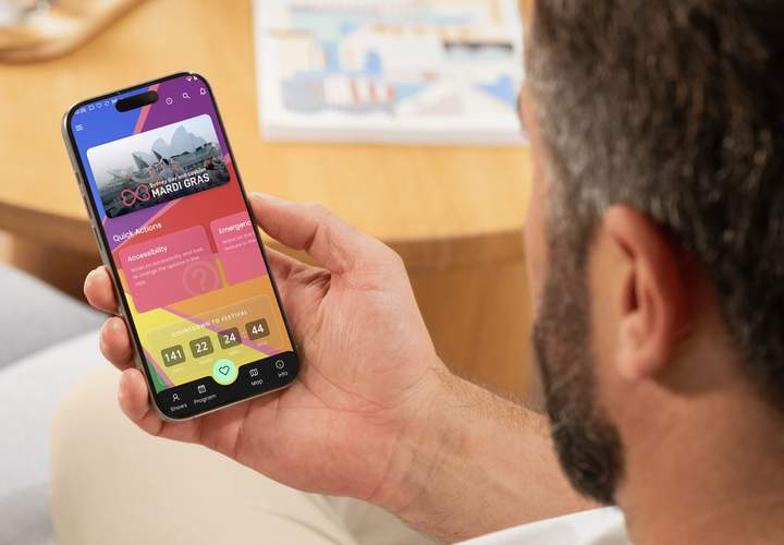 Background image for Get Festival-Ready for Mardi Gras — The Official App Now Includes Enhanced Safety, Inclusion and Social Features