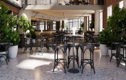 Background image for Coming Soon: The Angel of Malvern Rises Again — Spanning Three Levels, This 1856 Corner Pub Enters Its Most Ambitious Era